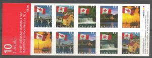 Canada #2080a-var RARE Mint NH *Gum printed on cover* VARIETY ERROR C$950.00