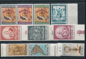 VATICAN Mid/Modern Religion Pope Mainly MNH Apx 90 Items (AG1832s)