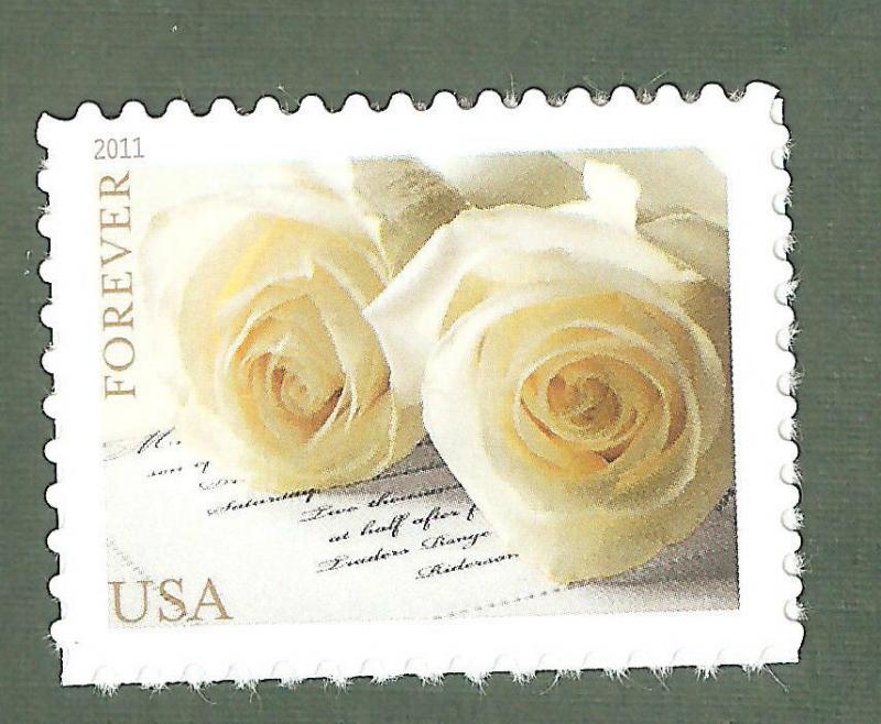 4520 Wedding Roses US Single Mint/nh (Free Shipping)