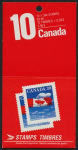 Canada 1166a Booklet BK112 MNH Flag over clouds