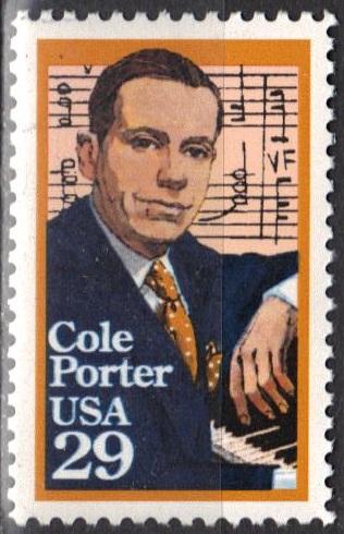 #2550, Single. \Cole Porter\  MNH. .29 cent