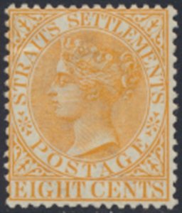 Straits Settlements    SC# 49 MH   see details & scans