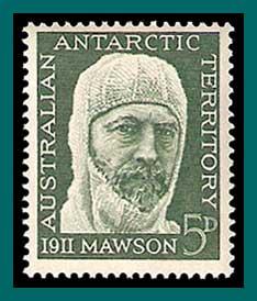 AAT (L7) 1961 Sir Douglas Mawson, MNH (SG 7)