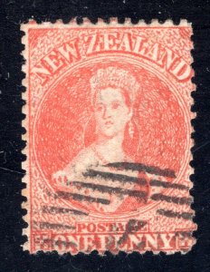 New Zealand #31   Used  F/VF    Cat $42.50 ...  4330034