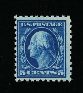 EXCEPTIONAL GENUINE SCOTT #428 F-VF MINT PRISTINE OG NH 1914 FRESH BLUE #16426