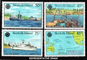 Norfolk Islands Scott 319-322 Mint never hinged.