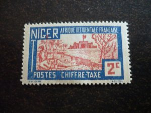 Stamps - Niger - Scott# J9 - Mint Hinged Single Stamp