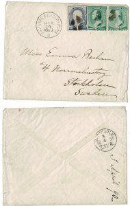 USA 1890 cover National Military Home