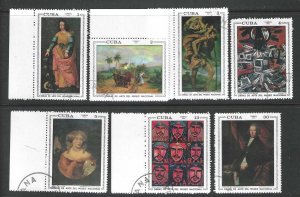 Cuba 1640-1646 Complete   USED