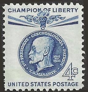 # 1147 MINT NEVER HINGED THOMAS G. MASARYK