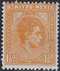 St Kitts Nevis 81 MNH 1938 issue (ad2089)