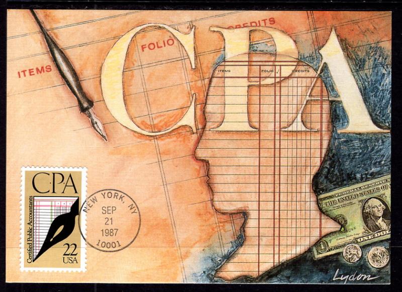 US 2361 CPA Maxi Card Fleetwood Unicover U/A FDC 