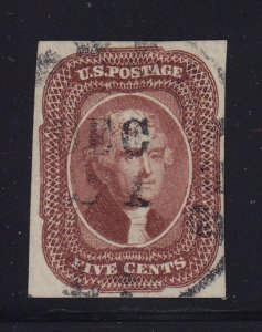 12 VF+ 4 margin used neat cancel with nice color cv $ 700 ! see pic !