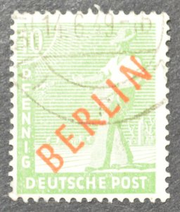 Berlin Sc # 9N24, VF Used