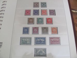 GERMANY MNH 1924-1945 LIGHTHOUSE ALBUM  ALMOST COMPLETE XF (164) SEE DESCRIPTION