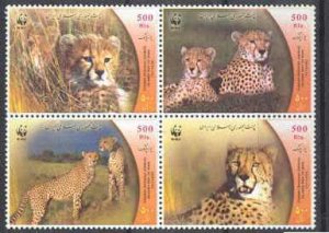 Iran 2876 MNH bl. of 4 WWF-03 SCV4.75