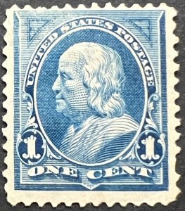 Scott#: 264 - Benjamin Franklin 1¢ 1895 BEP single stamp - MHNG - Lot 1