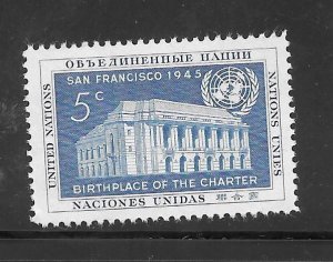 United Nations #12 MNH Single