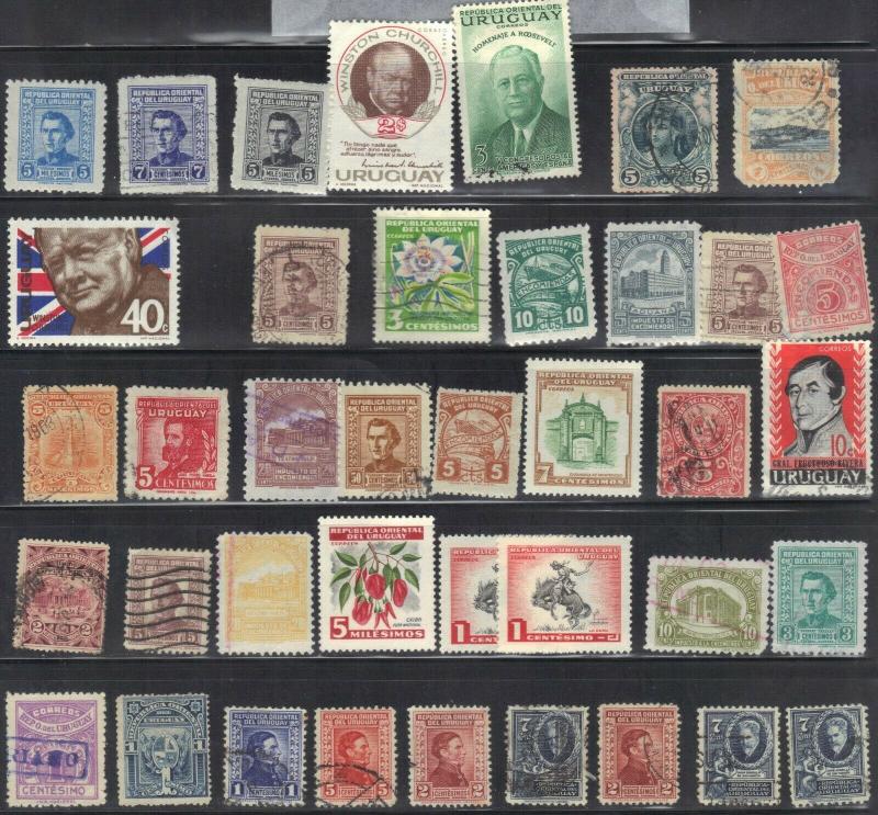 URUGUAY STAMP LOT# 1  SEE SCAN