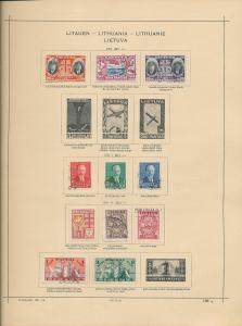 LITHUANIA 1919/30s Used Collection(Apx 70 Items) AC 1330