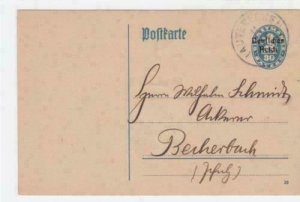 Germany  Lauterecken 1921  postal stationary stamps card R21258