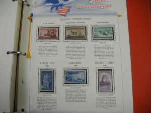 US, Amazing Mint  Stamp Collection in Lindner pages, mounted on White Ace pages