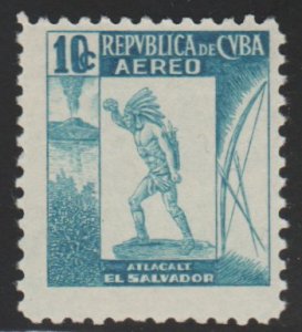 1937 Cuba Stamps Sc C27 Atlacalt Salvador  NEW