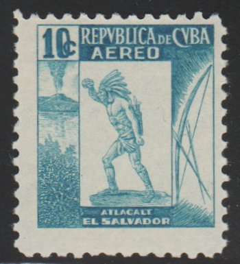 1937 Cuba Stamps Sc C27 Atlacalt Salvador  NEW
