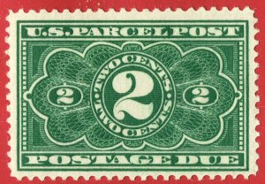 [0884] 1912 Scott#JQ2 MLH 2¢ green cv:$60 PARCEL POST POSTAGE DUE