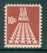 C72 10c 50 Stars Fine MNH