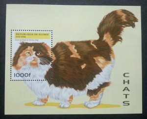 *FREE SHIP Guinea Cats 1996 Children Pet Fauna Animal (miniature sheet) MNH