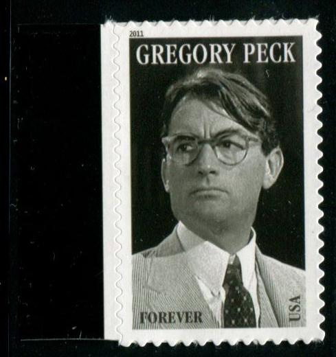 4526 US (44c) Gregory Peck SA, MNH cv $0.90