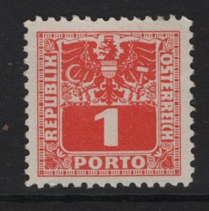Austria  #J175  MNH  1945 Postage Due  1g