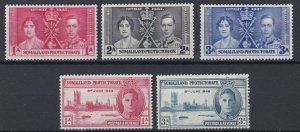 SOMALILAND  1937 - 46  CORONATION & VICTORY SET   MH