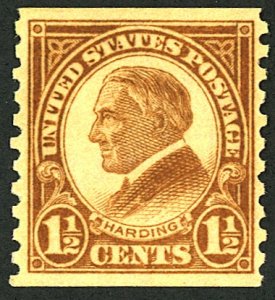 U.S. #598 MINT OG NH