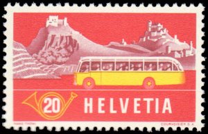 Switzerland #345-346, Complete Set(2), 1953, Never Hinged