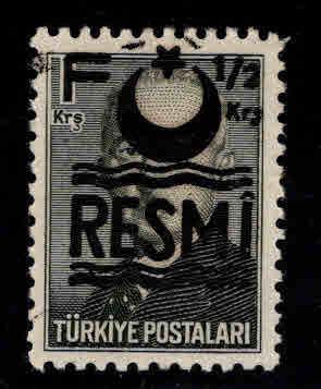 TURKEY Scott o38b MNH**  official overprint