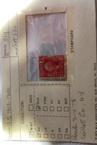 #319 2c Washington mint nh ave