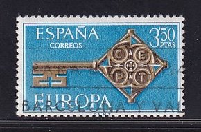 Spain  #1526  used 1968   Europa