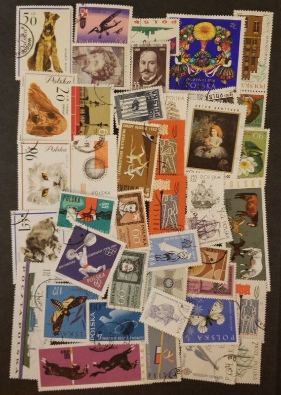 POLAND Stamp Lot Used CTO T7629