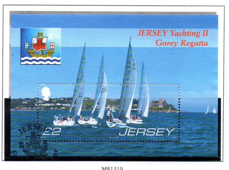 Jersey Sc 1266 2007 Gorey Regatta stamp sheet used