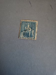 Stamps Barbados  Scott #2 used