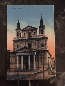 1917 Lublin Poland Picture Postcard Censored Cover to