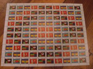 CANADA #519-528 XF NH Full SHEET Tagged *RRR* C$750.00 +++