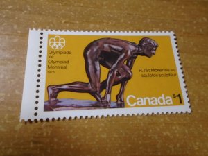 Canada #  656i  Dull   paper  MNH