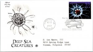 FDC 2000 SC #3443a Postal Soc Commemorative, Medusa - Monterey CA - Pair - J2819