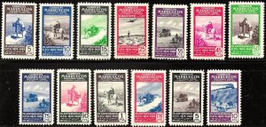 Spanish Morrocco - UPU Set of 13 Different - OGNH - Post Office Fresh