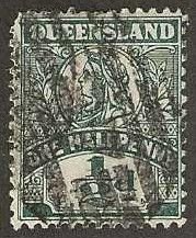 Queensland 124, used.  wmk 68. 1899.  (A869)