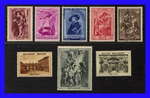 1939 - Belgica - Scott n  B 241 / B 248 - MNH - BE- 018