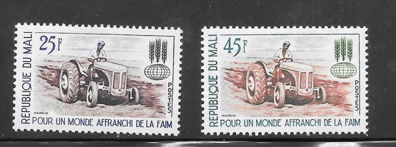 Mali #43-44 MH Set of 2